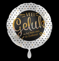 Folieballon Veel Geluk