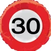 Folieballon verkeersbord leeftijden