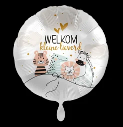 Folieballon Welkom kleine lieverd