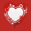 Folieballon - Heart writable 46cm