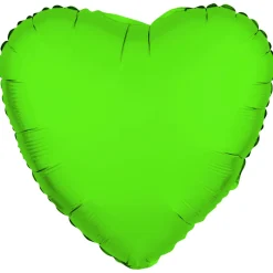 Folieballon Neon Hart 45cm