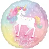 Folieballon Standard Enchanted Unicorn Birthday