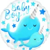 Folieballon Standard HX Narwhal Baby Boy