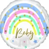 Folieballon Standard Pastel Rainbow Baby