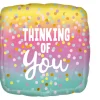 Folieballon Standard Thinking of You Pastel Dots