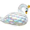 Folieballon SuperShape Iridescent Swan