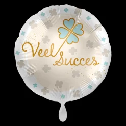 Folieballon Veel Succes