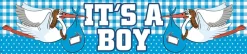 Foliebanner baby boy - girl