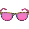 Foute bril neon panter