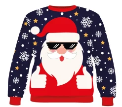Foute Kerst trui Thumbs Up Dames