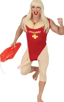 Funkostuum Baywatch met verrassing