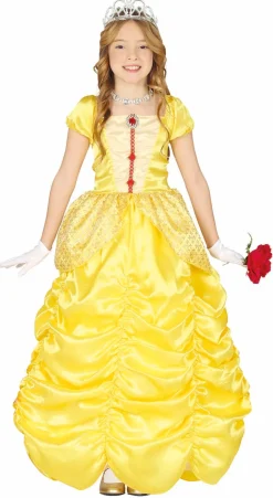 Gele prinses kostuum