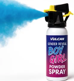 Gender reveal brandblusser