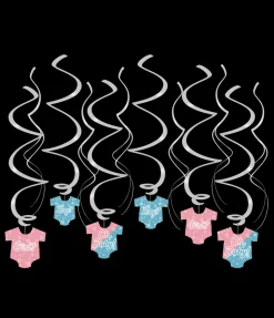 Gender reveal team swirls