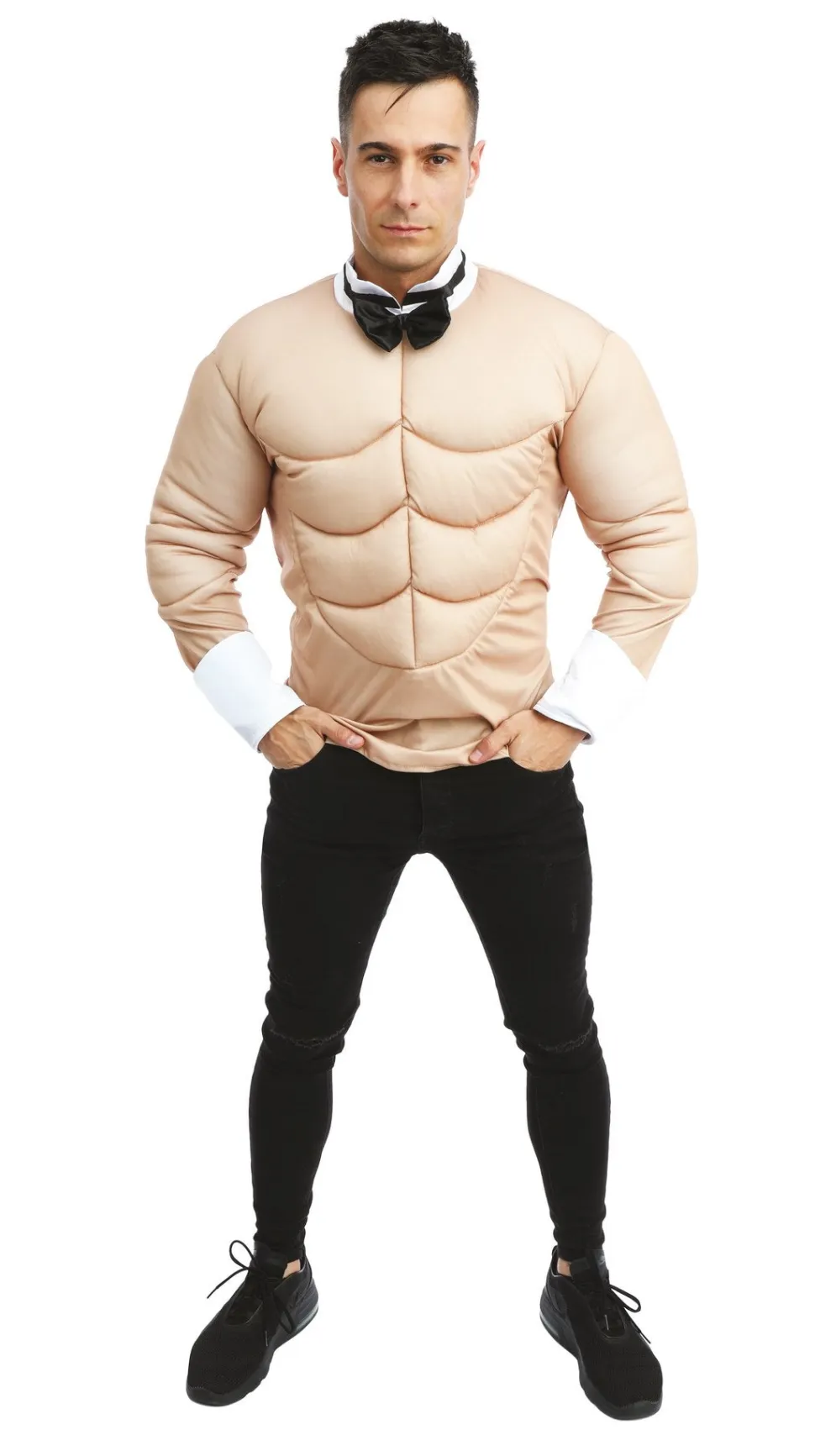 Gespierd lichaam stripper shirt