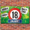 Gevel vlag - 18 jaar