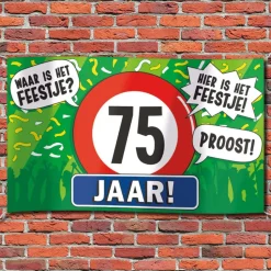 Gevel vlag - 75 jaar