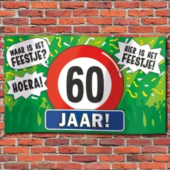 Gevel vlag - 60 jaar
