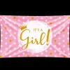 Gevel vlag - It's a girl!