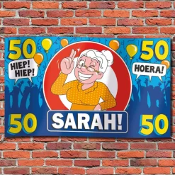 Gevel vlag - sarah