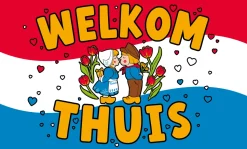 Gevel vlag - Welkom thuis 2