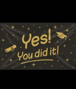 Gevel vlag - You did it!