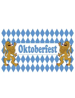 Gevelvlag Oktoberfest leeuwen