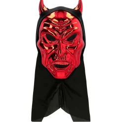 Gezichtsmasker Verblindende duivel met kap