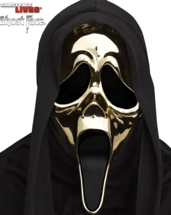 Ghost Face masker Goud