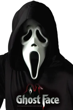 Ghost Face masker met capuchon