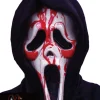 Ghost Face masker met nepbloed en pomp