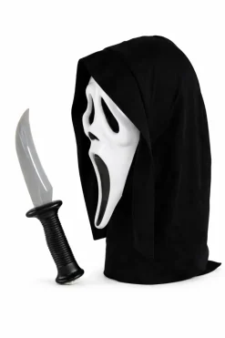 Ghost Face setje masker en mes