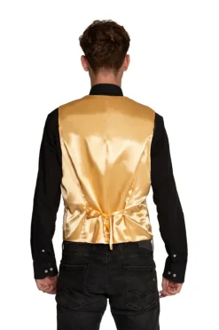 Gilet Pailletten met strik Basic