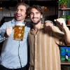 Glazen bierpul XXL - 1L