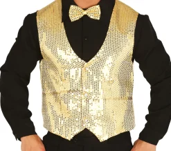 Glitter gilet met pailletten