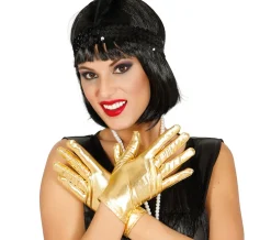 Gouden handschoenen kort