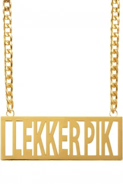 Gouden ketting Lekker Pik