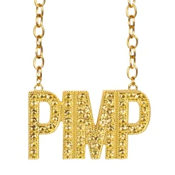 Gouden ketting PIMP