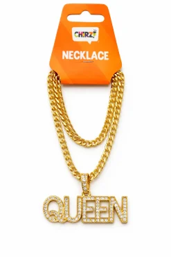 Gouden ketting Queen