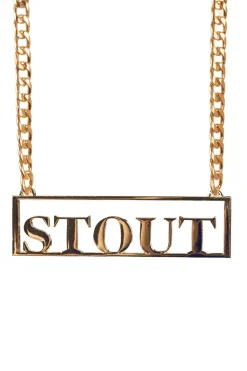 Gouden ketting Stout