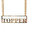 Gouden ketting Topper