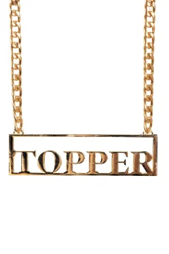 Gouden ketting Topper