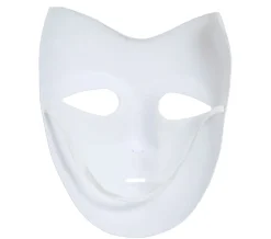 Grimeermasker wit