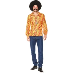 Groovy blouse jaren 70 voor heren