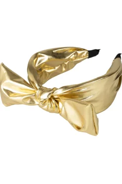 Haarband Metallic met strik
