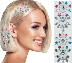 Hair Jewels Multi Stars