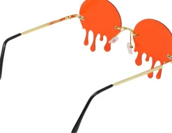 Halloween bril Blood Drops