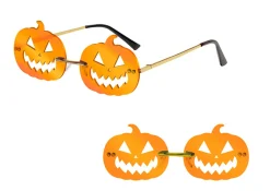 Halloween bril pompoen