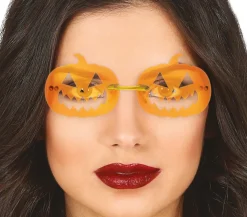 Halloween bril pompoen