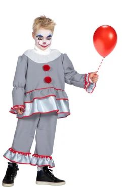 Halloweenkostuum clown IT kinderen